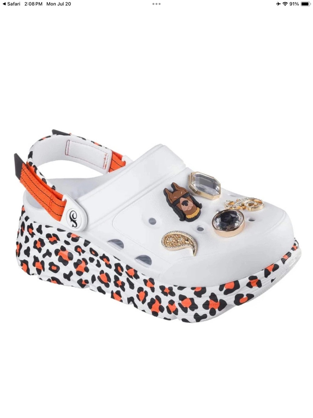 New in Box Snoop Dog Sketcher Platform Crocs 7